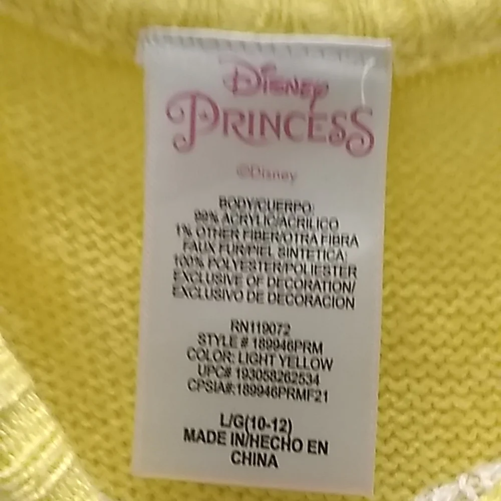 FINAL MARKDOWN Disney princess dress large